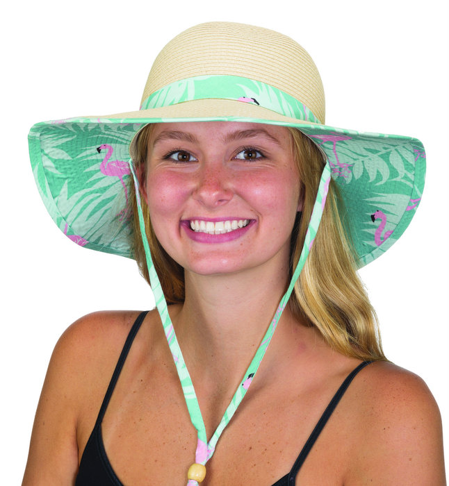 Jacobson Hat Company - TOYO SWINGER W/ CHIN CORD & MATCHING TROPICAL ...