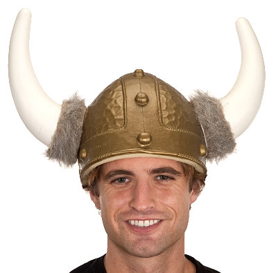 Viking Helmet w/ Fur